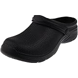 Herren Damen Berufsschuhe Clog Sicherheitsschuhe Arbeitsschuhe Anti Rutsch Pantoffeln Kochschuhe Laborschuhe Gartenschuhe Schwarz Eu 41 Amazon De Schuhe Handtaschen