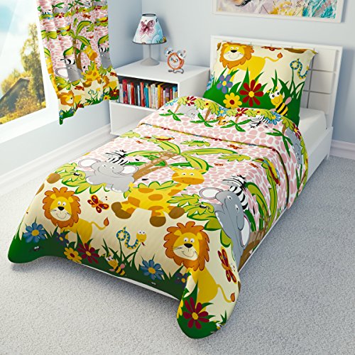 jungle cot bed duvet cover