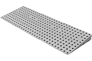 HomeCare Innovation Rampe de Seuil Modulaire Réglable À l'extérieur | Rampe d'accès (3,8 à 5,4 cm x 100 cm)