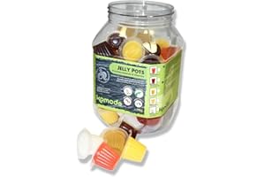 Komodo Jelly Pots Mixed Flavours Refill Pack for Crickets, Beetles, Cockroaches and Millipedes 30 Piece Nutrient Rich Vitamin Boost Natural Safe Healthy Treat ( packaging may vary )