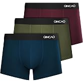 QINCAO Boxer Man Boxer 3u, Breathable Cotton without Etiq Travel | Men's underpants, elastic cotton, comfortable and breathab