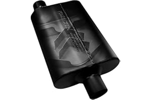 Flowmaster 942547 Super 44 Muffler - 2.50 Center IN / 2.50 Offset OUT - Aggressive Sound