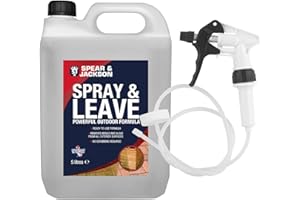 SPEAR & JACKSON Spear and Jackson - 5L Spray and Leave Ready to Use formula with Long Hose Trigger Spray