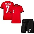 Portugall New Football Team Jersey Set 2025 for Kids and Men and Boys