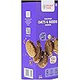 Ancient Roots Oats & Seeds Cookies - 150g / Biscuits (16-18 Pcs) / For Healthy Delicious Snacks / Best Paired with Tea & Coffee, No Wheat, No Maida, No Sugar, No Palm Oil / 100% Butter & Jaggery Cookies / Vacuum Pack