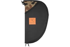 Granori Kurzwaffen Futteral Silent Predator | Hochwertig gepolsterte Waffentasche mit umlaufendem Reißverschluss und Abschließmöglichkeit – geeignet als Tasche für Pistolen bis 32 cm Länge