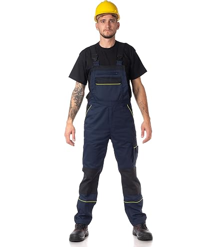 TeXXor Canvas Latzhose Amazonas Khaki/Schwarz Ab 19,95