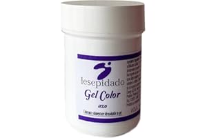 LESEPIDADO SRL Gel Color Alimentare 30gr Viola. Molto concentrato. Ideale per prodotti a base acqua, per colorare panna, crema al burro, glassa, pasta di zucchero, impasti