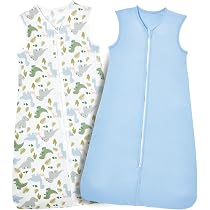 Lictin Sleep Sack 2 Pack - Baby Wearable Blanket with 2-Way Zipper ...
