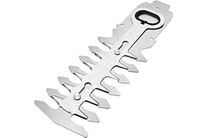 DEAWATER 1 Set Shrub Cutting Blade Suitable for Bosch ASB 10.8 LI (NO.2609003885) Length 12 cm, Hedge Trimmer Blade Assembly