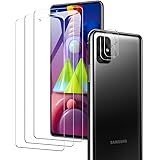A-VIDET für Samsung Galaxy M51 Panzerglas(3 Stück) + Kamera Panzerglas(2 Stück),9H Härte/Bubble Free/Anti-Kratzer/Anti-Öl/Ant