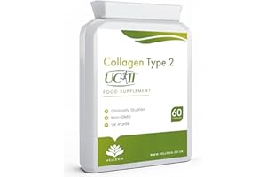 HELLENIA UC-II® Collagen Type 2-40mg - 60 Capsules | Joint Support | Manufactured in The UK
