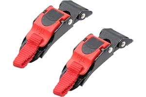 AOMIGT Helmschnalle, Helmet Buckle, 2 Stück Universal Motorrad Helm Verschluss, Motorradhelm Schnellverschluss, Motorrad Helm Release Schnallen, Fahrrad ATV Helm Kinnriemen, Fahrradhelm Ersatzteile
