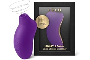 LELO SONA 2 Cruise, El Mejor Succionador de Clítoris del Mercado, Un Vibrador Femenino con Tecnología Cruise Control, Sumergible y Recargable por USB, Purple