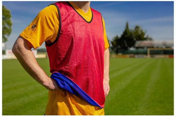 POWERSHOT Chasuble Reversible XS/S - M/L - XL/XXL - Couleur à Choisir - Lot de 5 chasubles