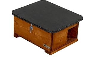 Riverside Woodcraft Hedgehog Houses (Medium) With Anti Bacteria Coating