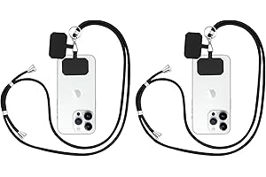 flintronic Uniwersalny łańcuszek na telefon komórkowy, regulowany pasek na szyję, smycz na klucze do telefonu komórkowego z większością smartfonów, smycz do zawieszenia do większości etui na telefon komórkowy