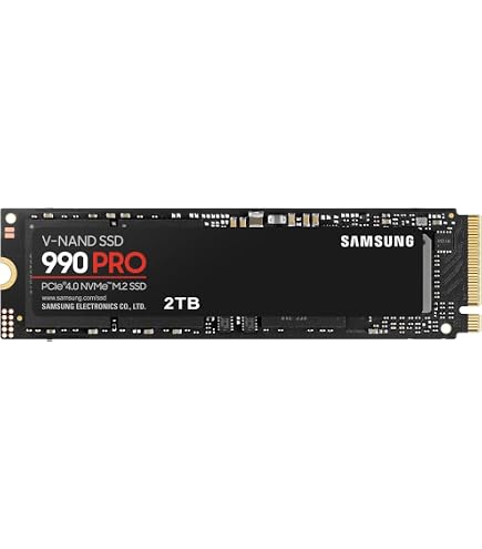 SAMSUNG SSD 9100 PRO 2TB, PCIe 5.0x4 M.2 2280, Seq. Read Speeds Up