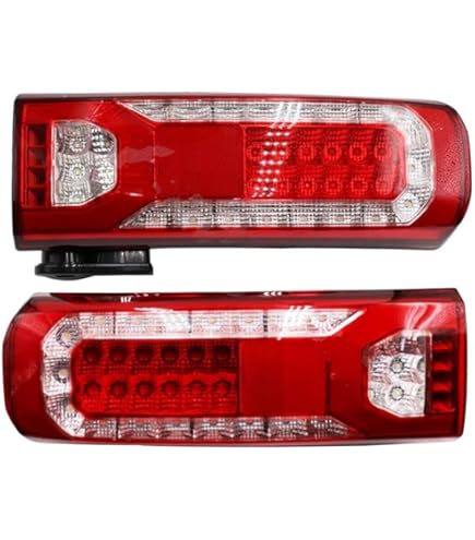 2 Lenti Di Ricambio Per Mercedes Atego/Actros MP4 - Luci Posteriori Rosso/Bianco/Giallo - Foto 6