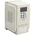 VFD 2.2KW 220V Variable Frequency Drive, AT1-2200X PWM V/F AC Single to 3 Phase Adjustable Variable Speed Controller Drive Inverter,with Digital Display Screen Module