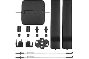GNXFixt Tapa de Cierre de Cristal de Ventana Deslizante Lateral Juego de reparación para T5 T6 Transporter, M-n,Caravelle 7H0847781B