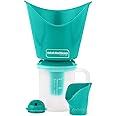 Asbob 3 in 1 steamer for cold and cough, vaporizer steamer for cough,cold and facial, steam inhaler & vapourisers for adults - Green