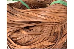 UYEOCO Polyäthylen-Kunststoff-Rattan-Reparaturmaterial Für Stricken Und Reparaturen, Rattan-Stuhl, Tischkorb Kunststoffgeflechttes Für Gartenmöbel, Langlebiges Korbgeflecht, Sitzbank, Tisch ( Color : D )