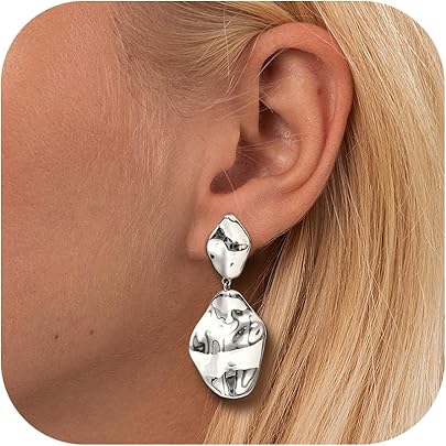 Orecchini Donna, Orecchini Con Nappe, Orecchini Pendenti, Orecchini Lunghi Donna, Orecchini Pendenti Con Nappe, Regali Per Compleanni, Feste, Matrimoni Per Donne (A - Foto 7