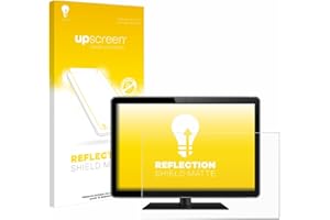 upscreen 23.8" Entspiegelungs-Schutzfolie für 23,8 Zoll Flachbildschirme (60.5 cm) [528 x 297 mm, 16:9] – Anti-Reflex Displayschutz-Folie Matt