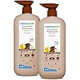 Mamaearth Cocoa Rich Moisturizing Body Lotion with Cocoa Butter & VitaminE for Deep 48H Moisturization | For Very Dry Skin | 7 in 1 Total Care Benefits | 100% Natural Butter | Non-Greasy Smooth Skin | 400 ml (Pack of 2)