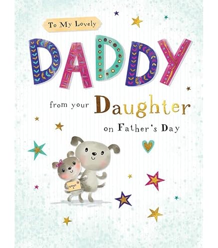 Me To You Vatertagskarte „Daddy My Dinky Bear“ – Mit Süßem Tatty Teddy Bär, Beschreibbar, Größe 22,9x15,2 Cm