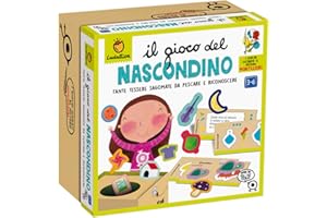 Ludattica - Il Gioco del Nascondino - Tante Tessere Sagomate da Pescare e riconoscere