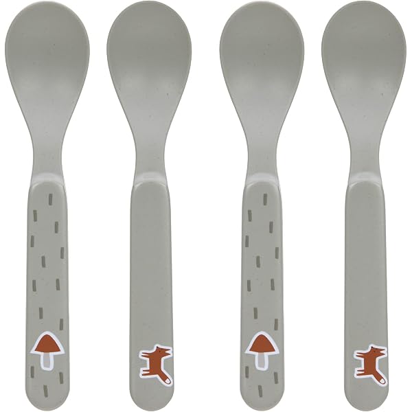 Assiette Enfants LÄSSIG Geo | Biocomposite Sans BPA - Gris Chaud