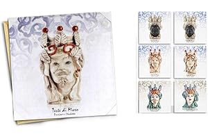 GICOS IMPORT EXPORT SRL Quadro tela su legno pannello decori assortiti testa di moro passione e vendetta arredamento casa bar ristorante casa 45 * 45 * 1,8 cm WON-815911