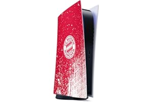 DeinDesign Skin kompatibel mit Sony Playstation 5 Digital Edition Folie Sticker FC Bayern München Offizielles Lizenzprodukt FCB