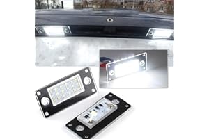 DHCN 2 sztuk tylne światło tablicy rejestracyjnej led darmowy błąd dla a-u-di A3 8L S3 2000-2003 dla a-u-di A4 B5 S4 RS4 a-vant 1999-2001