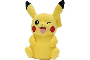 Pokémon PKW3106 – 30 cm plysch – Pikachu, officiell Pokémon plysch
