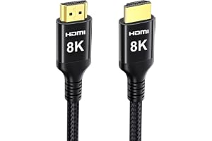 Etseinri 10K 8K 4K HDMI 2.1 Kabel 15M Certifierad för Ultrahög Hastighet