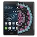 Produktbild Huawei P9 Lite Backcover, Conie Mobile Silikon Schutzhülle im Mandala Design Hülle aus TPU transparent Muster kratzfest