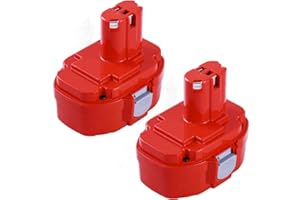 2X18V 3,0Ah Ni-MH Batería PA18 FUNMALL para Makita 18V Batería 3,0Ah Ni-MH Repuesto para Makita Batería 1822 1823 1834 1835 192826-5 192827-3 192829-9 193159-1 193140-2 193102-0 194105-7