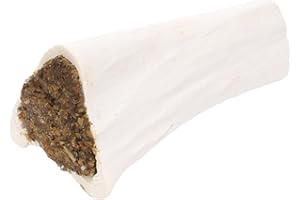 Flamingo Friandise Chien – Snack Nature Os de Calcium de Buffle avec panse – 7,5cm – 230g – Riche en Calcium – friandise Naturelle