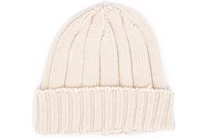 MICU MICU Gorro Bebé Recién Nacido de Punto, Talla 0-6 Meses, Extra Suave y Cálido, 100% Algodón Orgánico, Gorro Primera Puesta Bebé Canales
