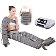 DZTBX 6 Cavity Lymphatic Drainage Leg Massager, Electric Leg Air Compression Massager For Circulation Arm Leg Waist Wraps Foot Ankles Calf Massage Machine Pain Relax