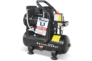 STAHLWERK Luftkompressor 10 L (ST-110 Pro) – utan olja & tyst
