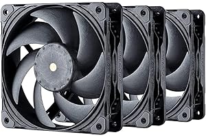 Phanteks T30-120 Kit 3 Ventiladores Suplementarios 120mm Negros