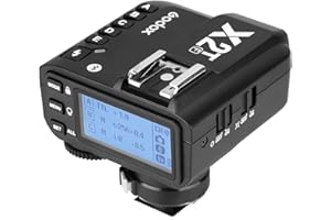 Godox X2T-F TTL Wireless Trigger Flash 2.4G 1 / 8000s HSS TTL Manueller Funktionsauslöser für FUJIFILM-Kameras mit sauberem Stoff