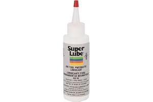 SUPERLUBE Super Lube 12004 Air Tool Lubricant, 4 oz Bottle, Translucent Clear by Super Lube