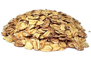 ‎MÜSLI MÜHLE KERNIG KORNIG KNUSPRIG Bio 5-Kornflocken I Frühstück I Vollkorn Flocken Gerste Hafer Weizen Roggen Dinkel (2500g)