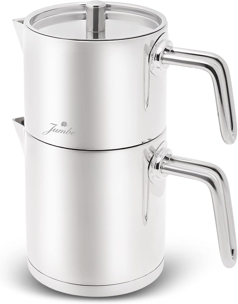 Jumbo Metalix Full Metal Çaydanlık