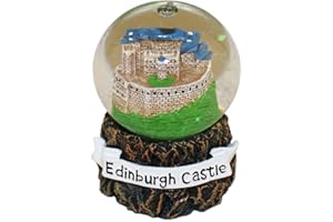 SCIFI PLANET EDINBURGH CASTLE SNOW GLOBE